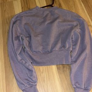 Slightly used purple crue neck